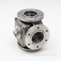 Stainless steel investment casting valve body for exported